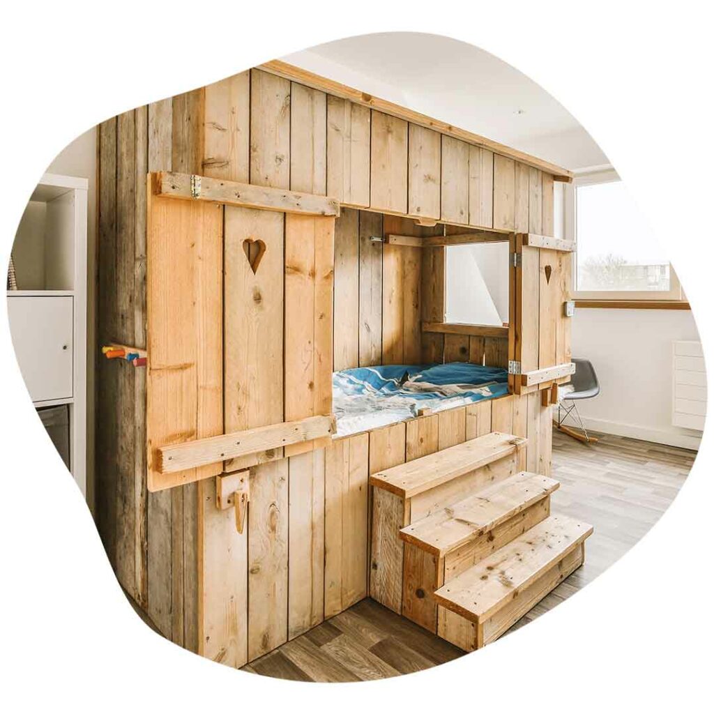aménagements en bois